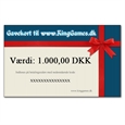 Gavekort 1.000,- DKK